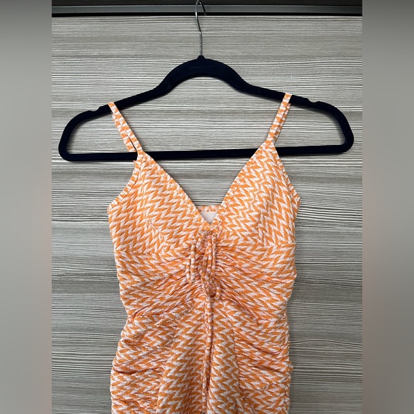 Nicholas Swim One Piece Orange/White XS (NWOT) - Picture 10 of 11